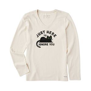 Life Is Good® Womens Long Sleeve Crusher T-Shirt